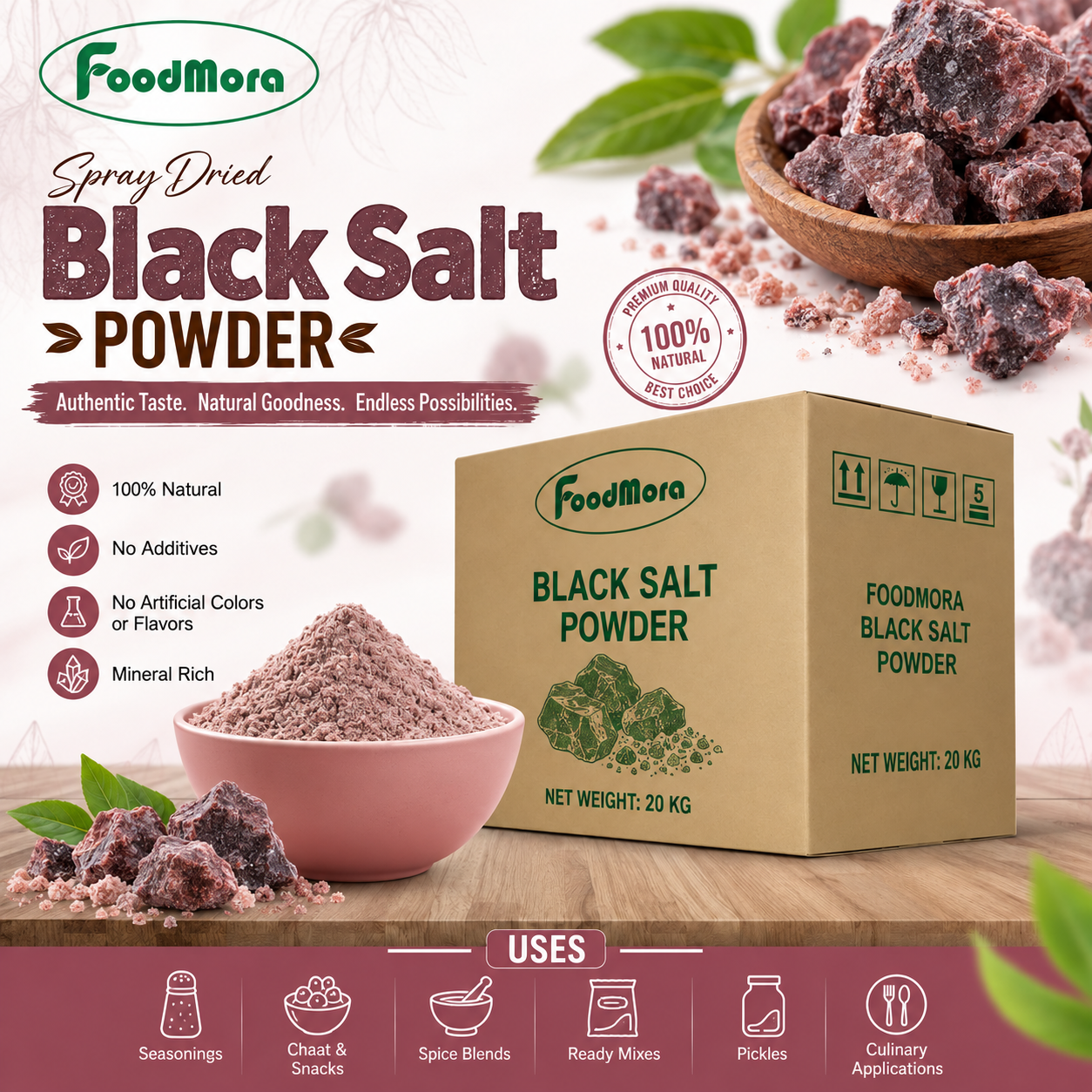 Black Salt Powder