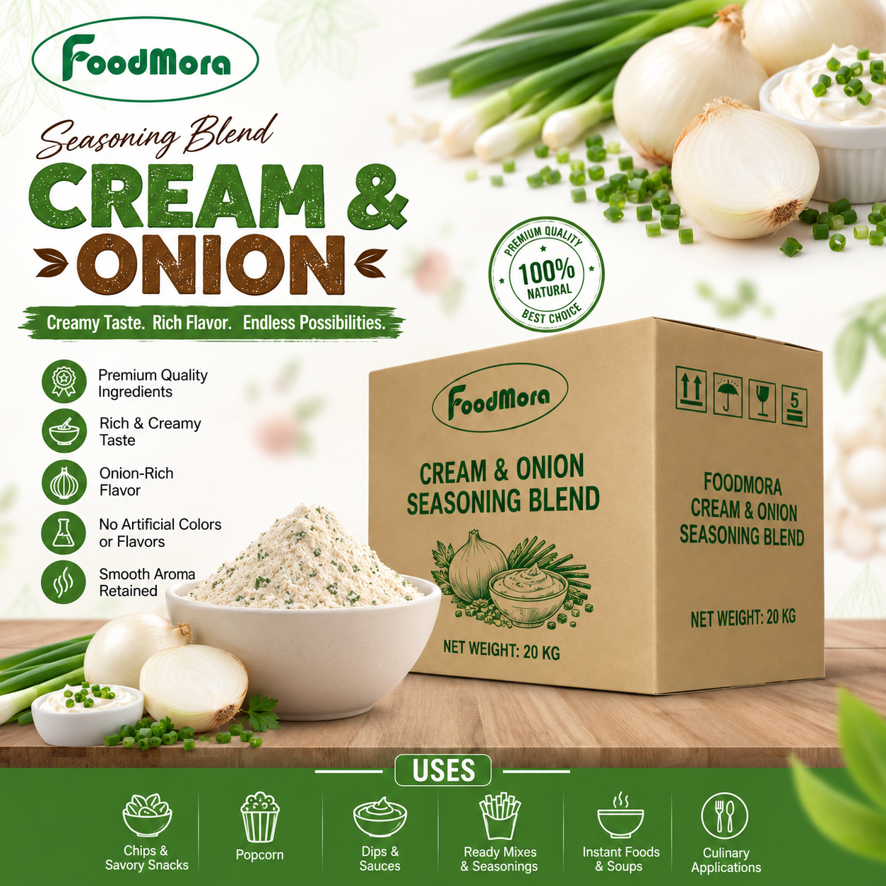 Cream & Onion
