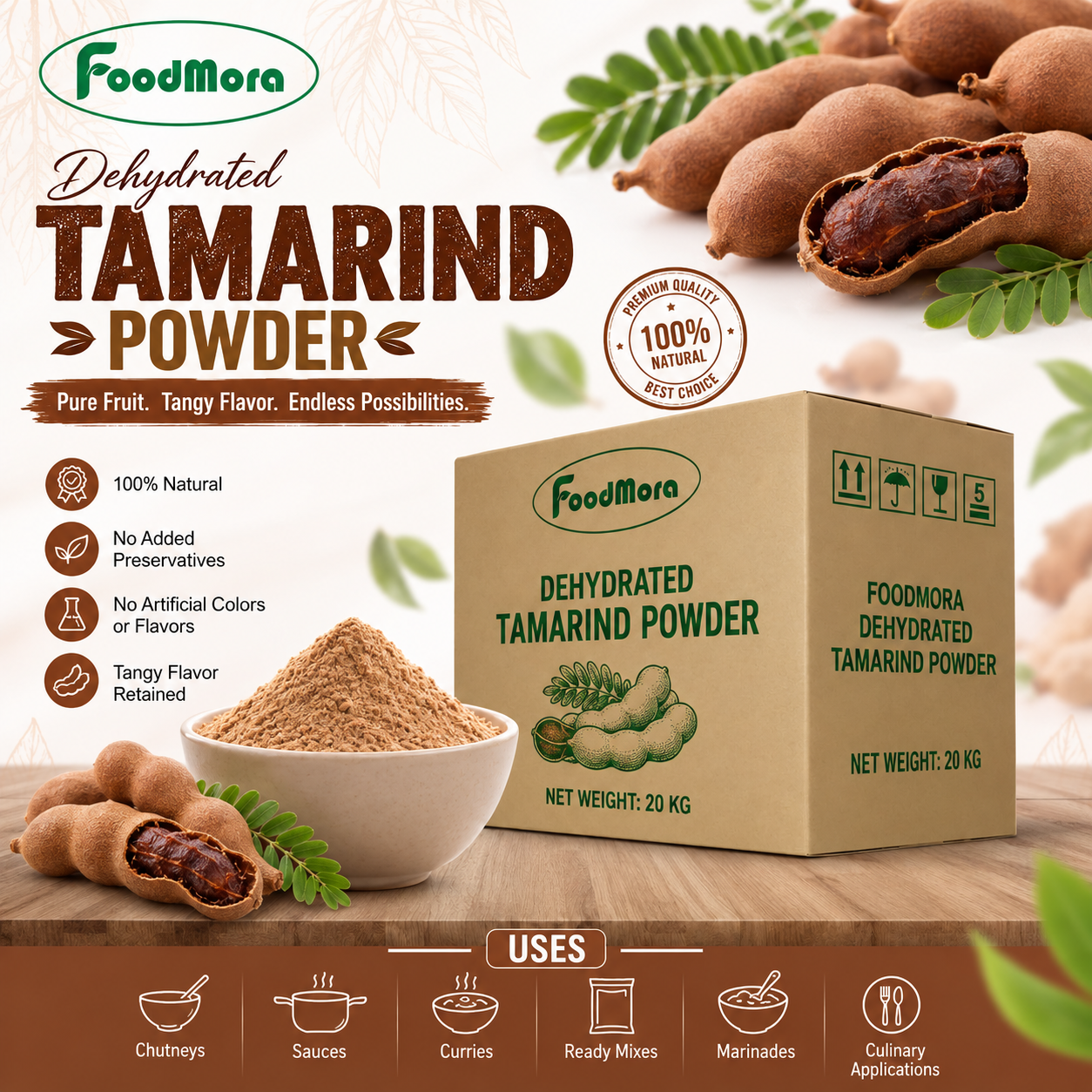 Dehydrated Tamarind Powder
