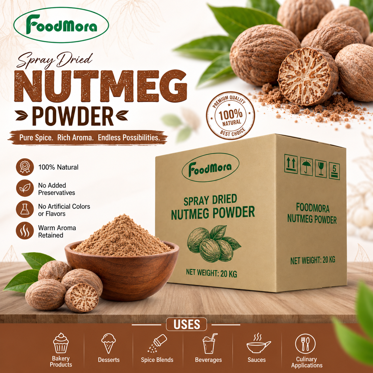 Nutmeg Powder